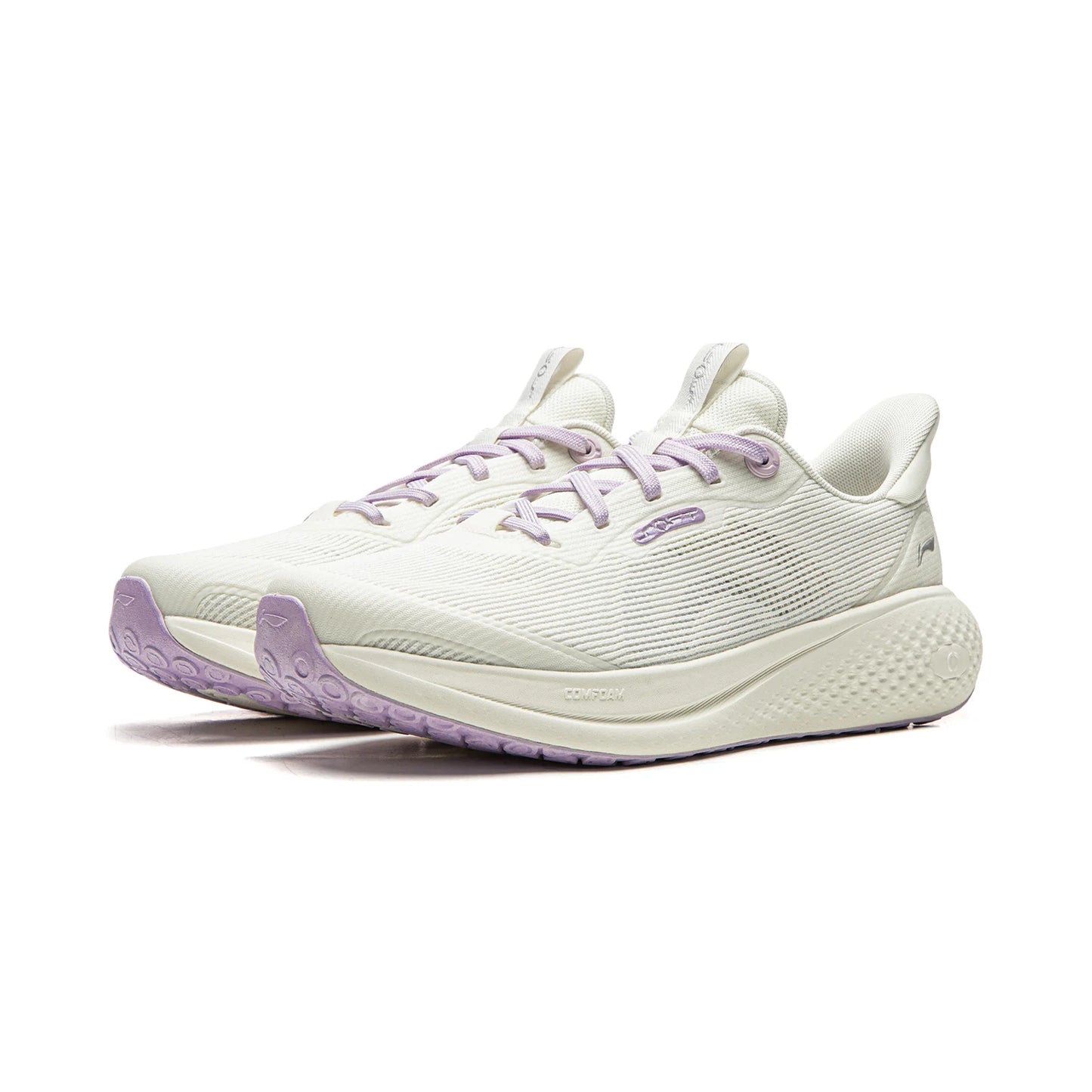 Li-Ning Women's SOFT GO 3 V2 Lifestyle Shoes COMFOAM Breathable Reflective Stylish Casual Shoes LiNing Walking Shoes AGLW028 ﻿