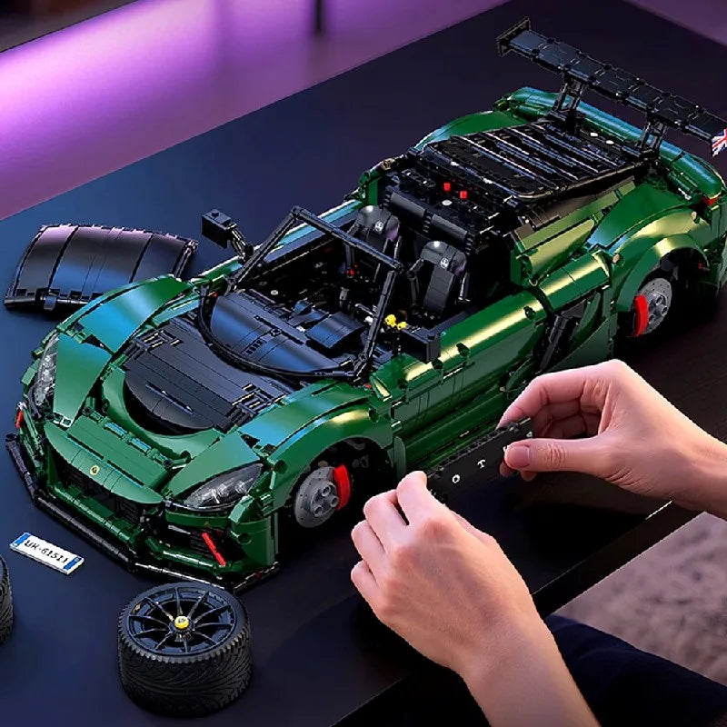 3730PCS Technik 1:8 430 Super Sport Car Building Blocks Model Set Colletible Race Hypercar Blocks Kits Muscle Car Lover Fan Gift