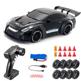 RC Drift Car 1:24 Remote Control Car for Adult 20KM/H 4WD High Speed RC Cars with LED Lights Extra Drifting Tires Vehicle Toy