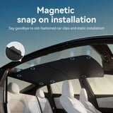 Tesla Model 3/Y Graphene Honeycomb Roof Sunshade Set