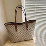 Large Capacity PU Leather Tote