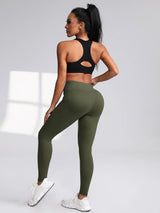 Women's High-Waist Stretch Leggings with Pockets