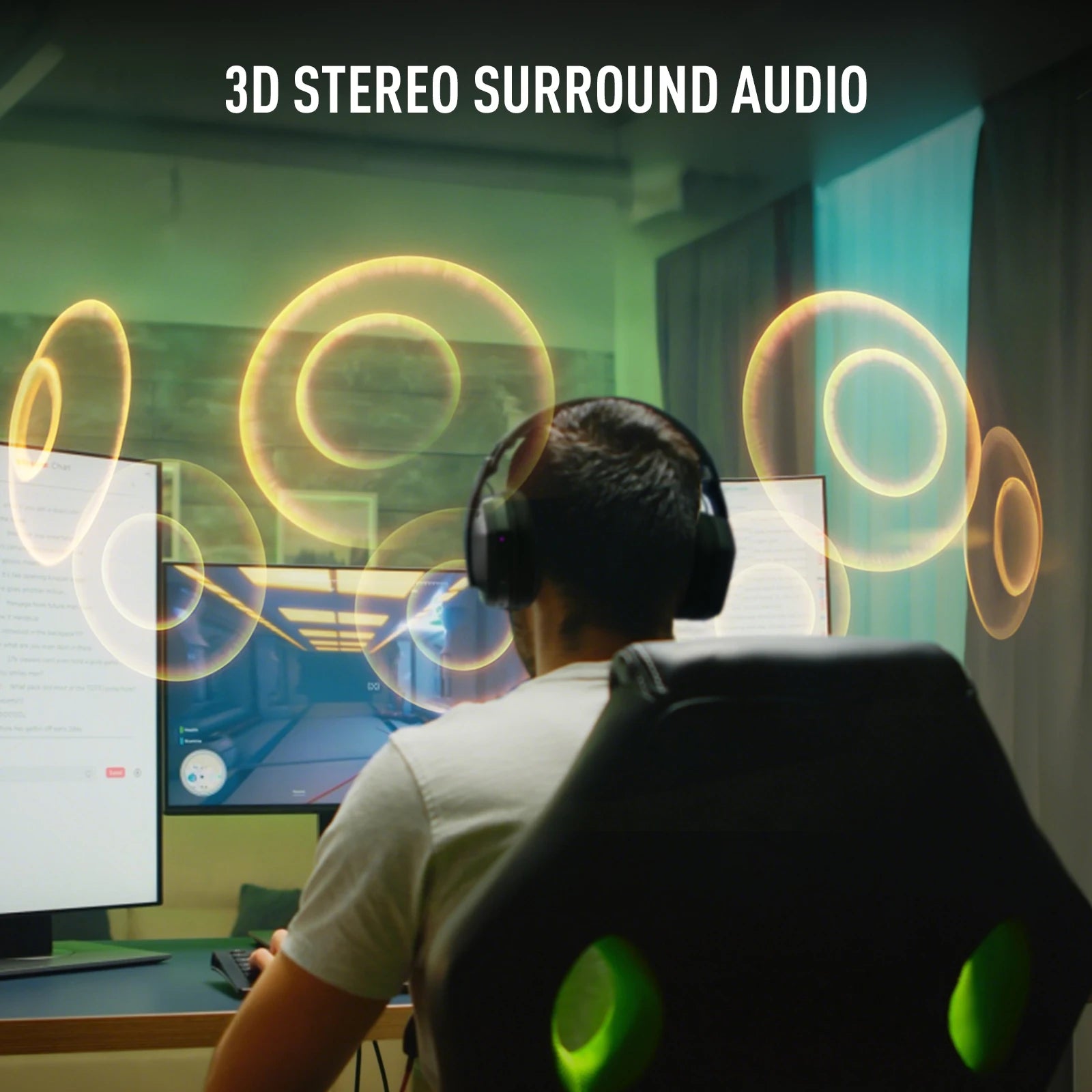 EKSA G19BT Wireless Gaming Headset | Tri-Mode BT 5.4