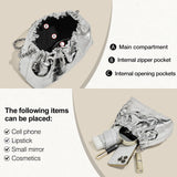 FOXER Genuine Leather Women Small Shoulder Bag Lady Fashion Mini Crossbody Handbag Purse Perfect Gift for Wife, Girlfriend