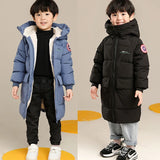 Boys’ Winter Long-Hooded Parka