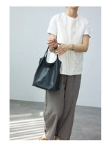 Women Genuine Leather Tote Luxury Light Weight And Comfortable To Use Handbag Colorful Soft Shopping Bags