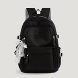 New Female High Capacity Waterproof College Backpack With Lace Pendant Trendy Women Laptop School Bags Cute Girl Travel Book Bag