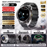 2025 New GUHUAVMI IOS Ultra GPS Smart Watch 10ATM Waterproof Built-in Dual-band GNSS Compass Military Sports Men SWIM Bracelet