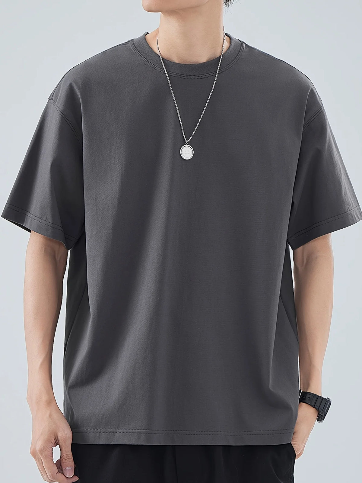 Men's Oversized Cotton Short Sleeve T-Shirt
