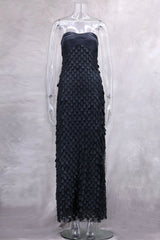 Geometric Print V-Neck Sun Dress