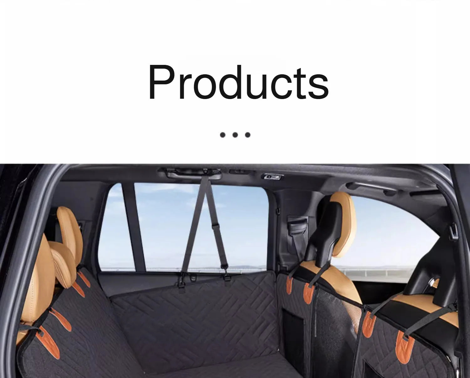 Waterproof Pet Car Seat Cover – Nonslip Hammock