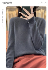 Women's Merino Wool Crew Neck Sweater