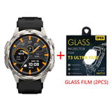 KOSPET TANK T3 Ultra 2 Smart Watch for Men GPS Stainless Steel Extra-Long Battery 5ATM IP69K Waterproof 24/7 Health Monitor