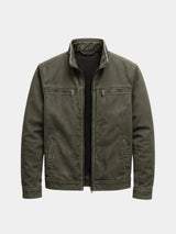 Men's Casual Tooling Jacket — Loose Fit Cardigan Sports Outerwear