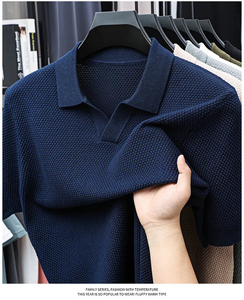 Men's Premium Cotton Polo Shirt | Relaxed Summer Fit