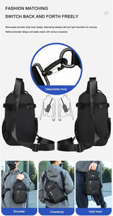 Neutral Crossbody Bags for Men and Women Are Suitable for Travel Use, Including Shoulder Bags and Travel Bags men's chest bag