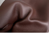 Genuine Leather Tote Bag – Pebbled Top-Grain Cowhide