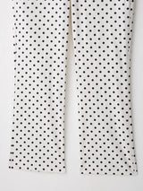 Fashion Polka Dot Shorts Sets For Women 2026 Spring Drawstring Bomber Jacket High Waist Shorts 2 Pieces Set Woman Outfits