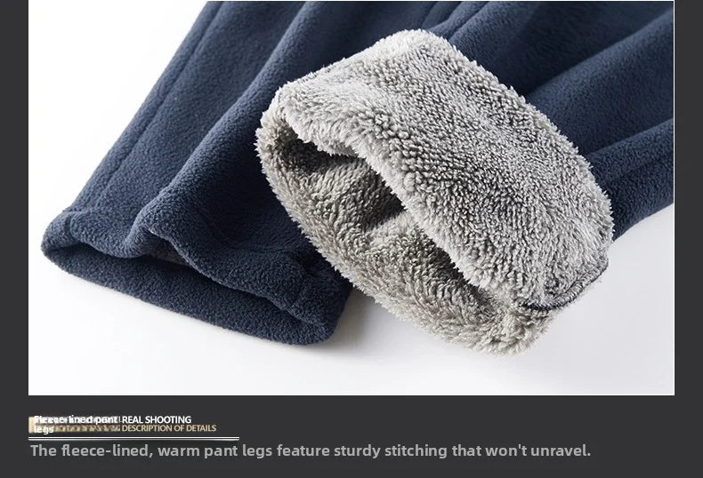 Polar Fleece Drawstring Winter Sweatpants