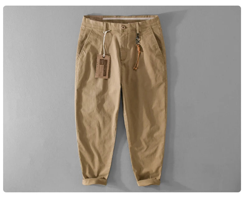 Men's Vintage Wide-Leg Cargo Trousers | LFFMHMT