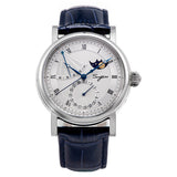 Sugess Men Watch Automatic Mechanical Original 2153 Movement Moon Phase Power Reserved Water Resistant Wristwatches Sapphire New