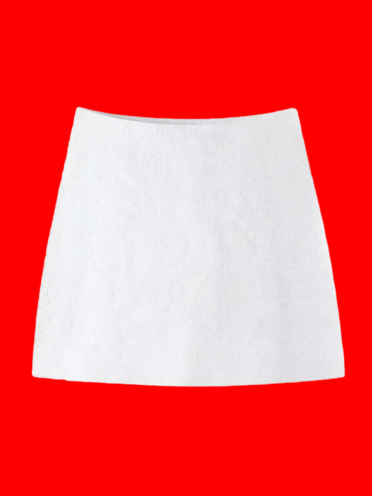 Elegant 2-Piece Knit Skirt Set