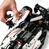 2026 NEW MK6025 Technical Classic Performance 1900+Pcs RB21 White Sports Car Building Blocks MOC DIY Assembly Model Boy Toy Gift