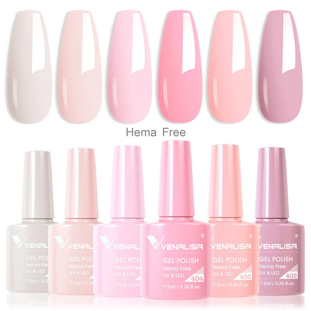 Venalisa HEMA-Free Gel Polish Kit – Autumn Color Collection