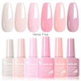Venalisa HEMA-Free Gel Polish Kit – Autumn Color Collection