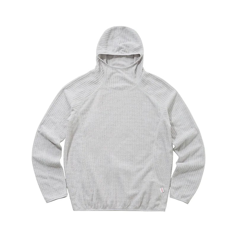 Men's air fleece hooded sweater autumn and winter new lightweight thermal hoodie couple