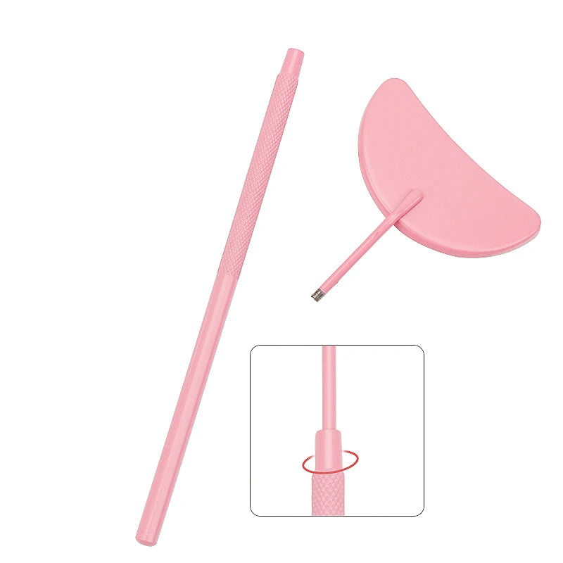 Moon-Shaped Eyelash Extension Mirror