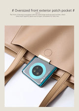 100% Genuine Leather Women's Bag Large Capacity Simple Fashion Cowhide Women Shoulder Bag Female Storage Handbag 2328