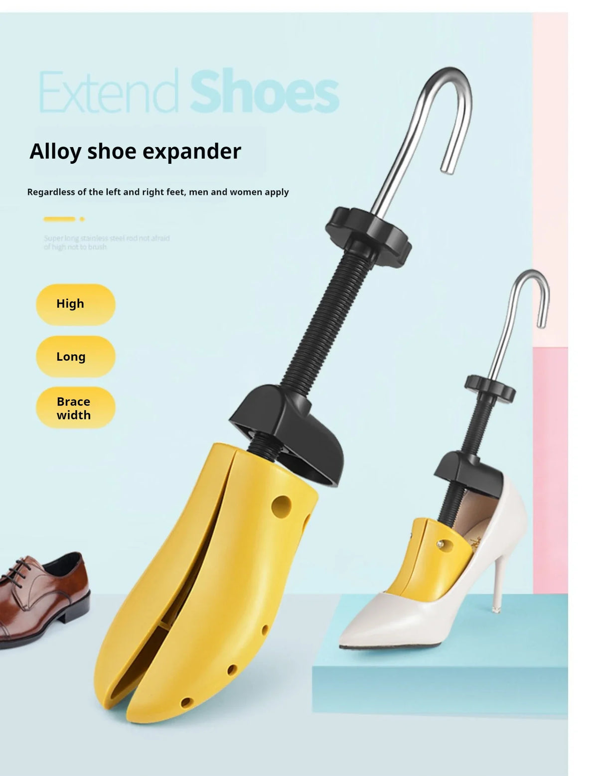 Professional Shoe Trees Boots Sneakers Shoe Stretchers Men Woman Heels Shoes Tree Adjustable length width Shoes Stretcher