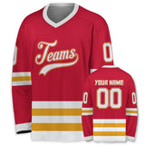 Custom Hockey Jersey with Personalized Name & Number
