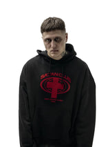 Men's Oversized Graphic Cotton Hoodie