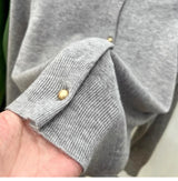 Classic O-Neck Knit Cardigan