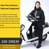 Unisex Waterproof Riding Jumpsuit Raincoat