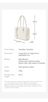 Amazing Song Toast Bag Large Leather Crossbody