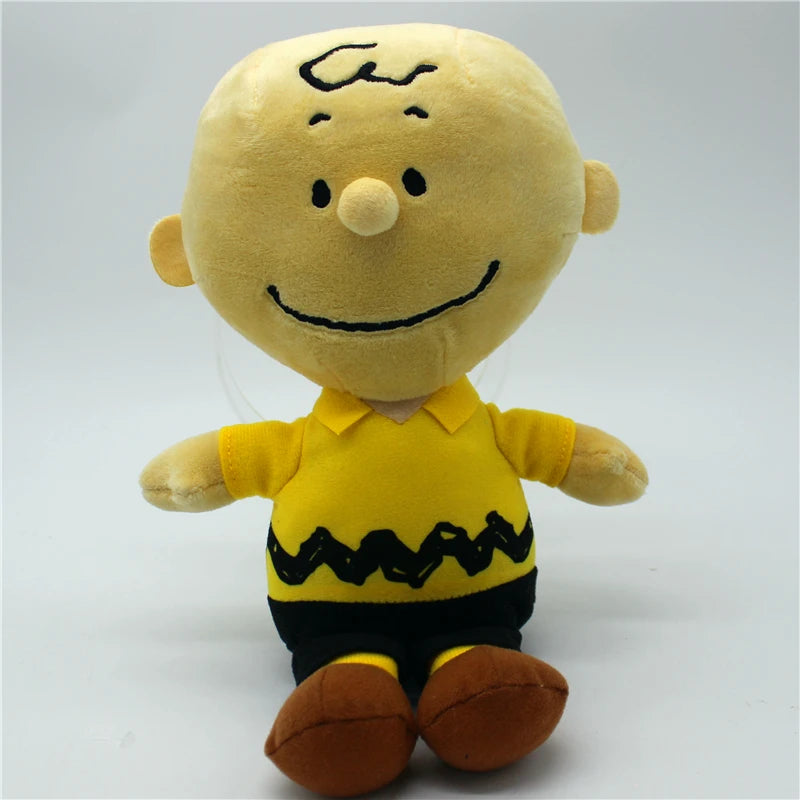 1piece 28CM high quality Cartoon Peanuts Snoopy Charlie Sally Woods Plush soft toys Snoopy dog animal dolls best Christmas gift