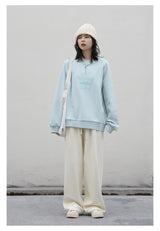 Women's High-Waisted Drawstring Wide-Leg Pants