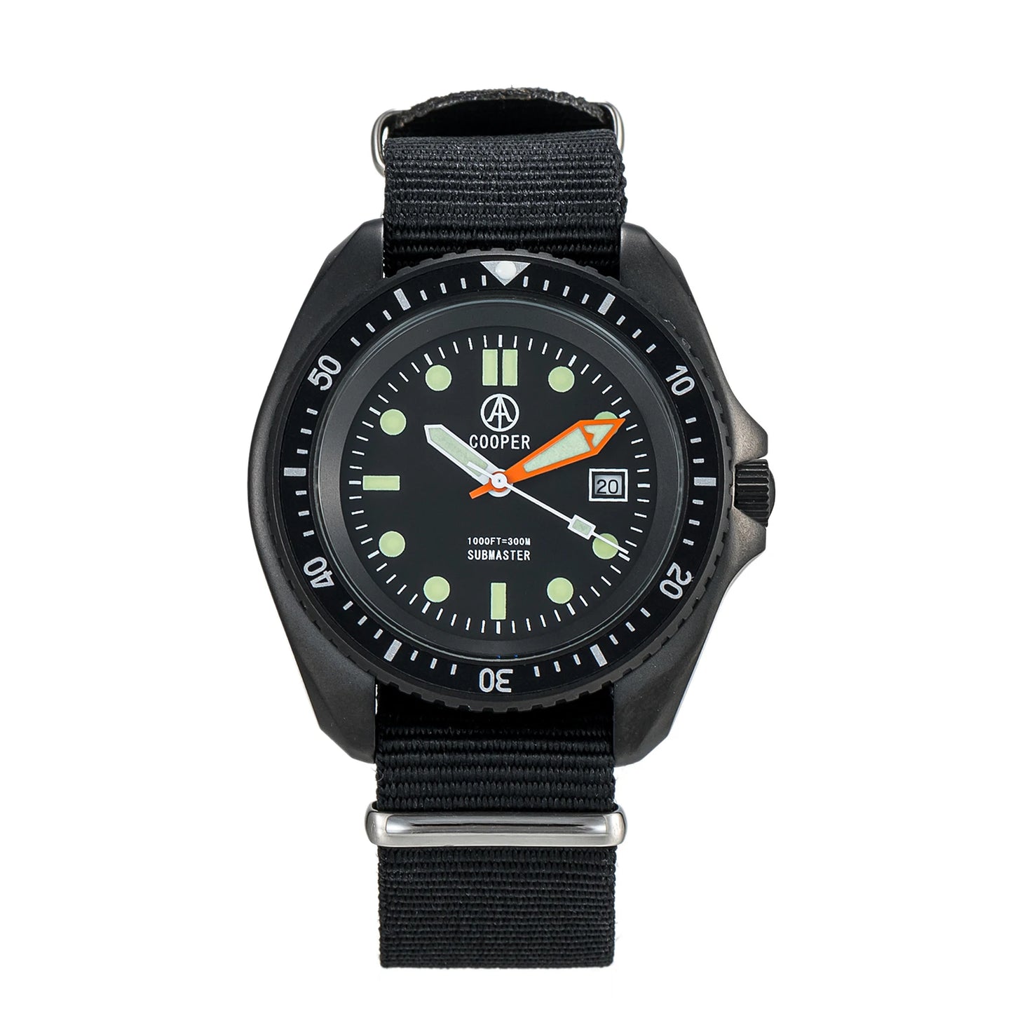 QM UDT Men's Watch  Military Sport Watch Army Green Outdoor Diver Fashion Accessories SM8016C  Japan Movement 300M ATM