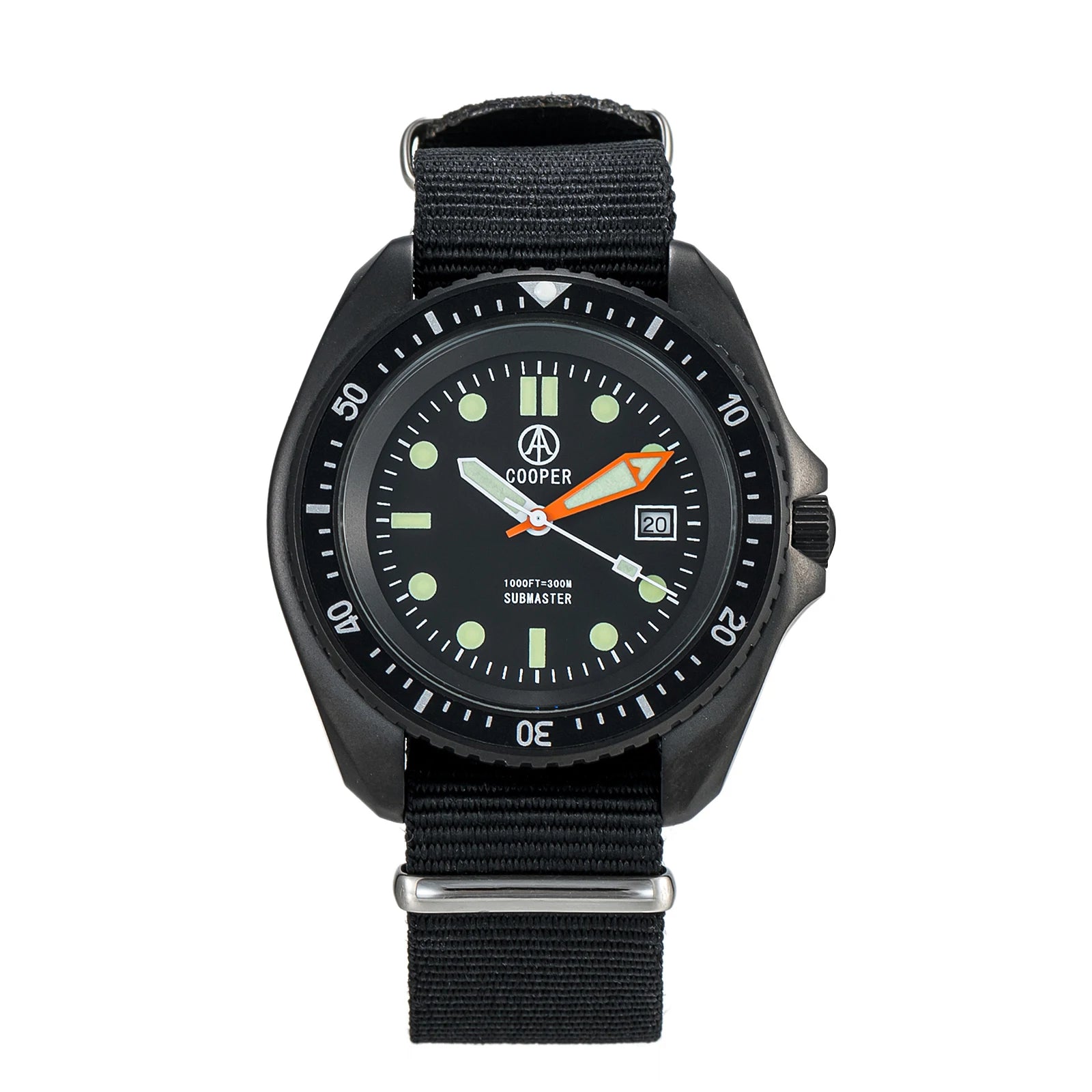 QM UDT Men's Watch  Military Sport Watch Army Green Outdoor Diver Fashion Accessories SM8016C  Japan Movement 300M ATM