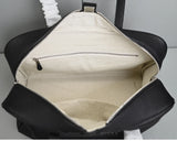 Genuine Leather Bowling Bag for Women, Top Layer Cowhide Handbag, Large Capacity Top Handle Bag, Small & Large Size