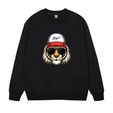 Plus Size Pullovers Men's Sweatshirts 110-185kg Oversized Round Neck Long Sleeve Tees Loose Tops Big Size Male Clothing 1XL-7XL