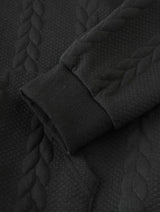 Men's Knit Zip-Up Hoodie