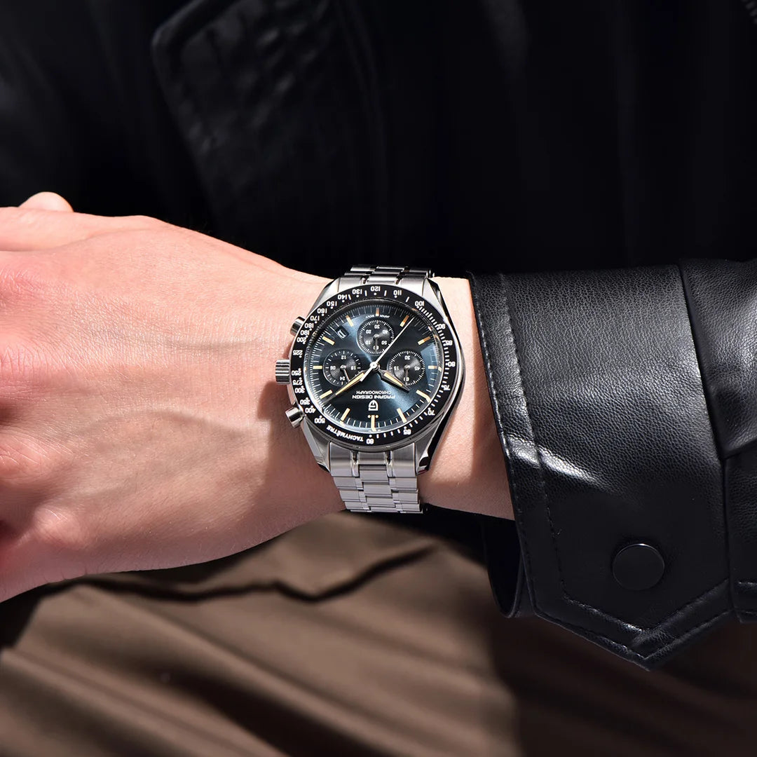 2026 New PAGANI DESIGN 1701 V5 Men's Watches Luxury Quartz Watch Men Sports Speed Chronograph AR Sapphire glass 100M Waterproof