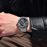 PAGANI DESIGN New Luxury Moon Quartz Watches For Men Stainless steel Luminous waterproof Sports Chronograph Man 2026 Retro Watch