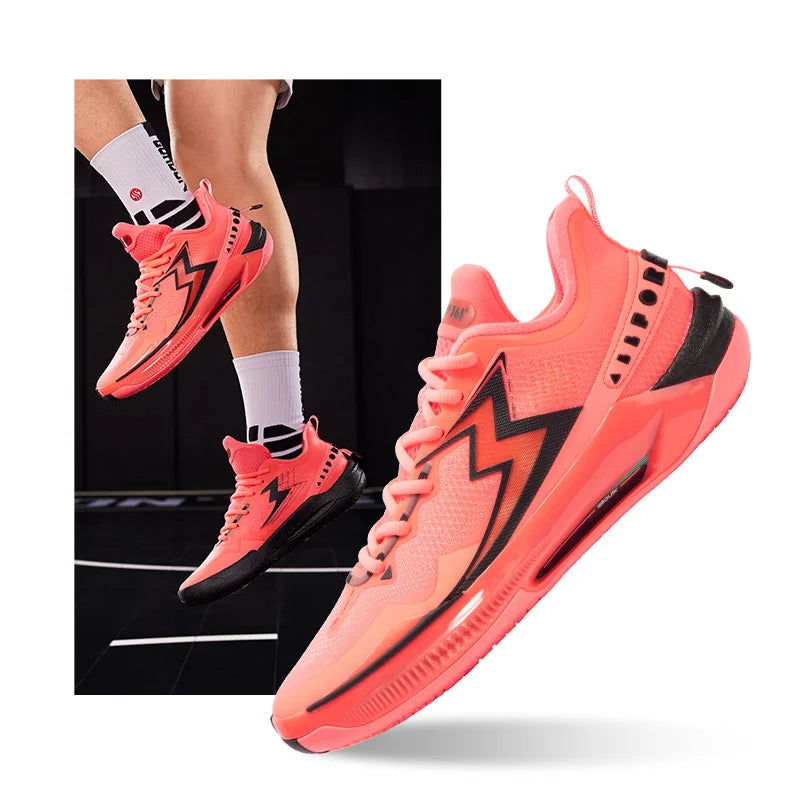 361 Degrees BIG3 5.0 Quick Pro Men Basketball Shoes Carbon Plate Breathable Stable Flexible Training Male Sneakers 672421111