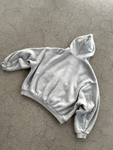 Reversible Oversized Plaid-Lined Hoodie