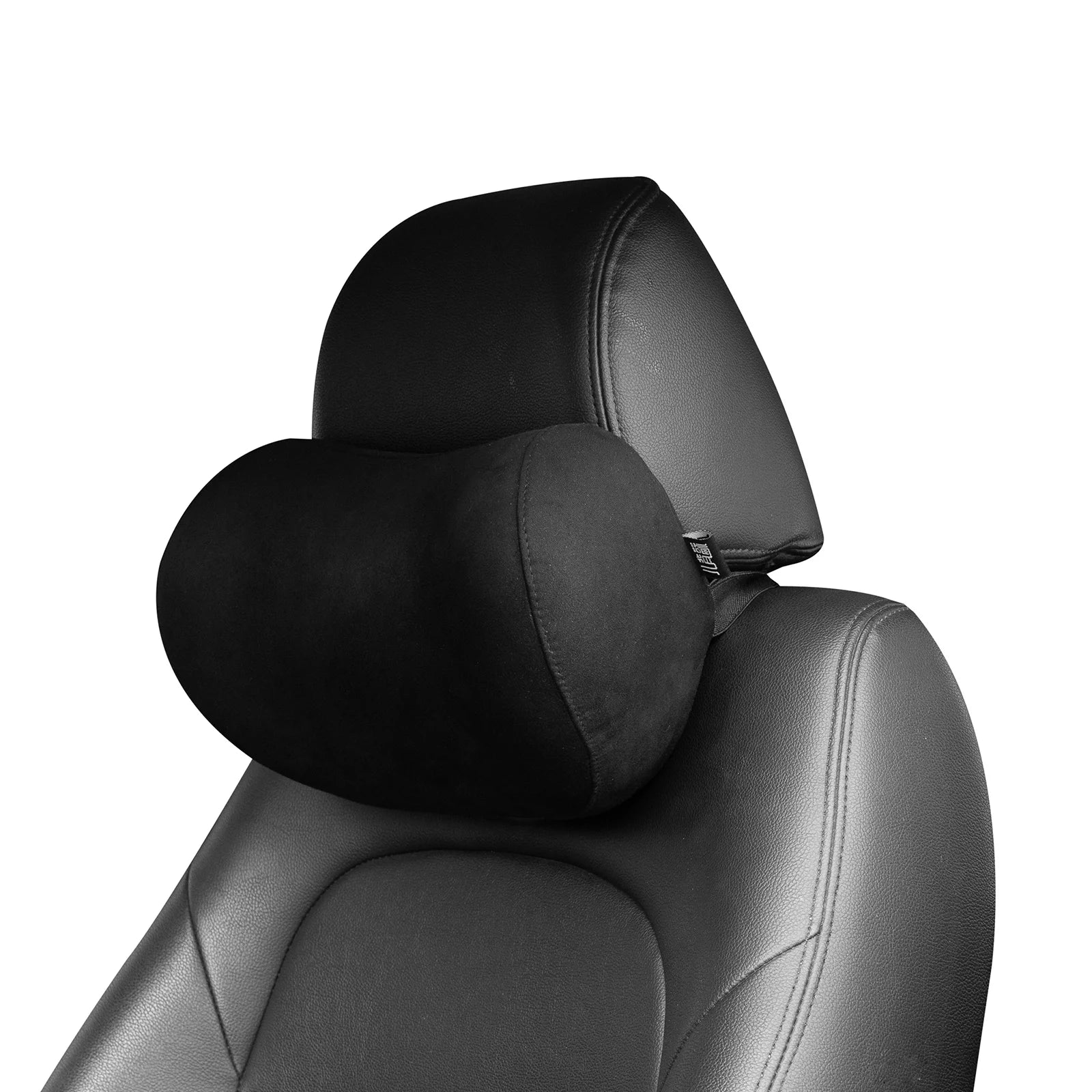 Forbell Car Headrest Pillow Suede Fabric Car Neck Pillow Car Seat Pillow Rest Headrest Memory Foam Headrest Car Accessories